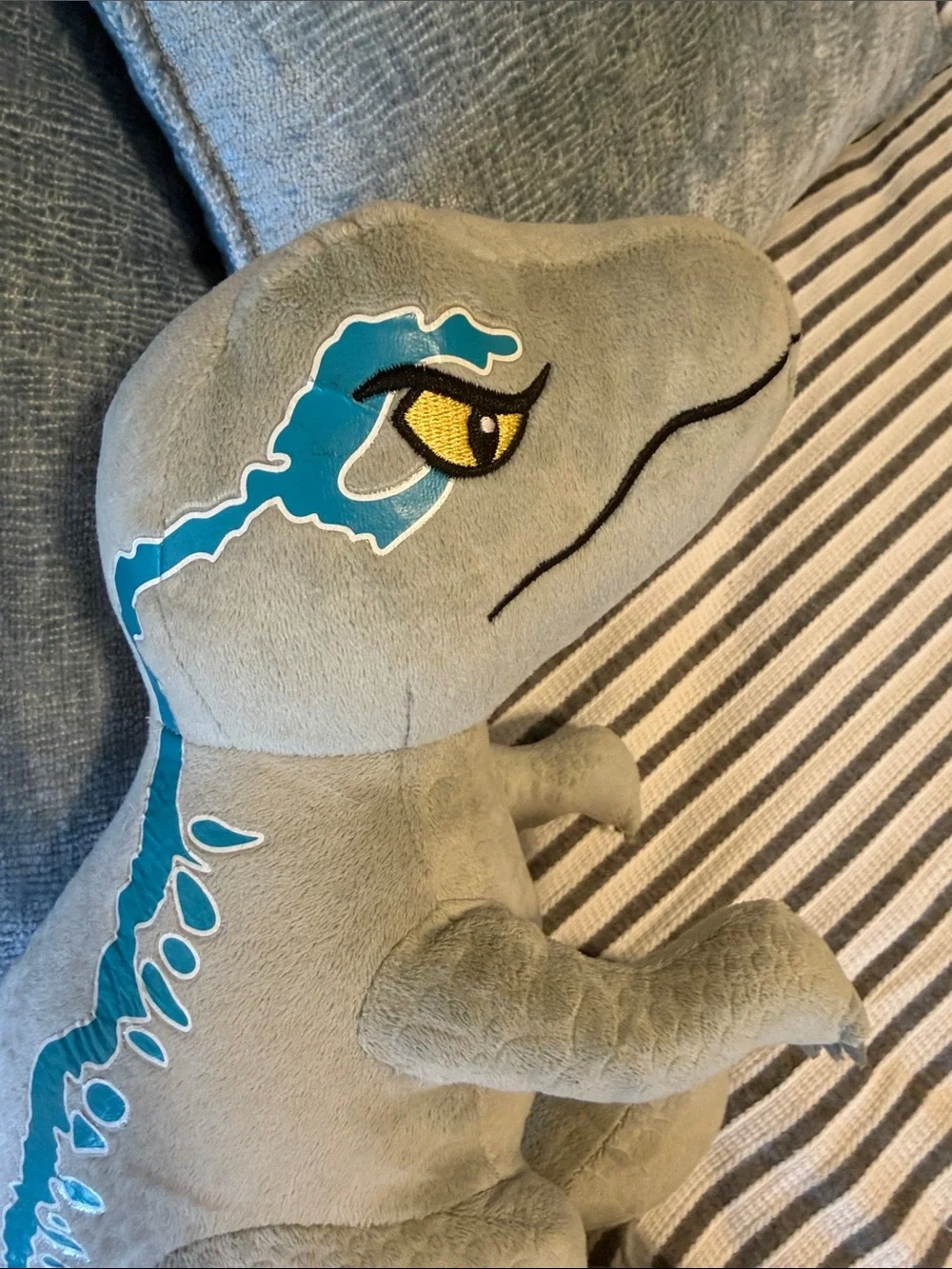 Jurassic World Plush Velociraptor Blue